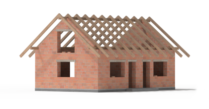 Ubezpieczenie budowy od zdarzeń losowych: fundamenty, mury zewnętrzne i więźba dachowa domu w budowie