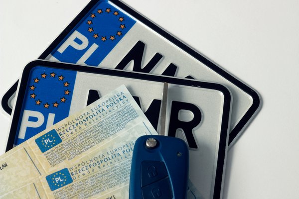 Wygląd małych tablic rejestracyjnych