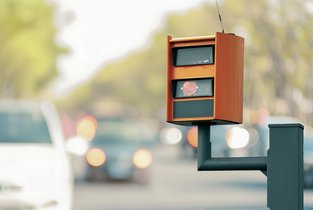 Kontrola prędkości na drodze