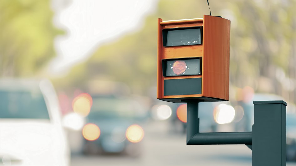 Kontrola prędkości na drodze
