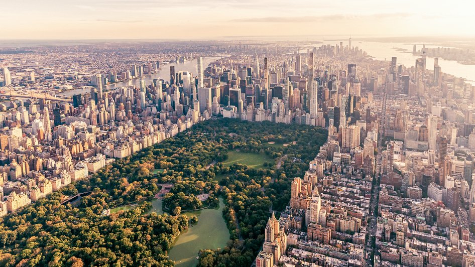 Central Park w USA 