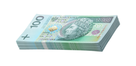 Gotówka z ubezpieczenia Moje Auto Ekstra 2000 jako symbol zapewnienia wypłaty
