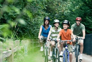 Rodzina na rowerach - kilkudniowa wycieczka rowerowa