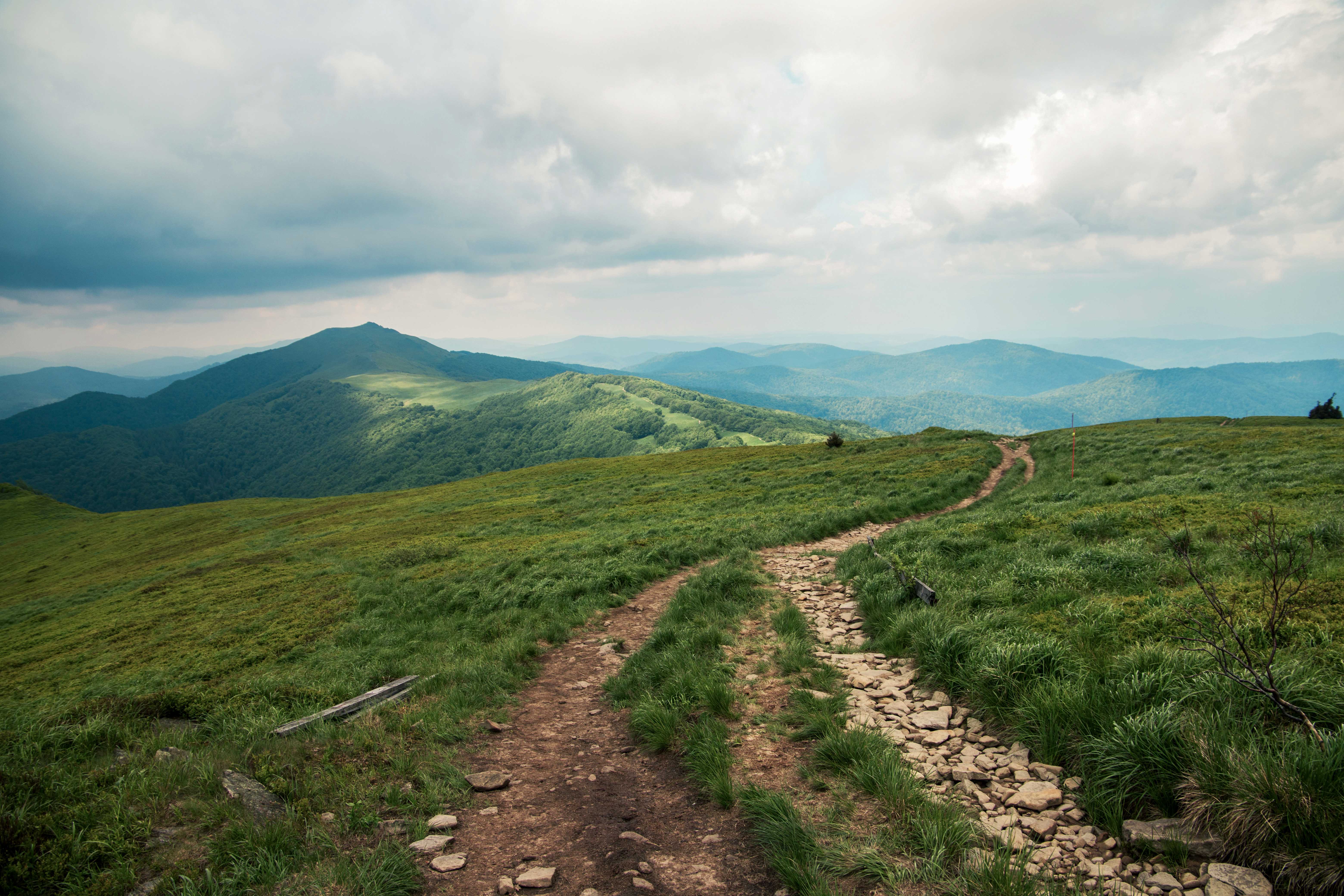 Najpiękniejsze parki narodowe w Polsce Widok na Bieszczadzki Park Narodowy